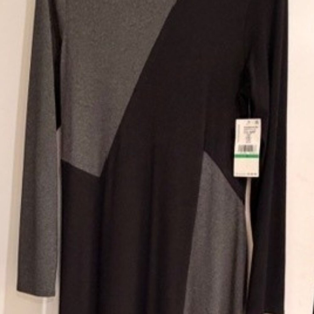Karen Kane Colorblock Long Sleeve Maxi Dress - Picture 3 of 4